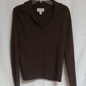 St. John's Bay Chocolate Knit Top